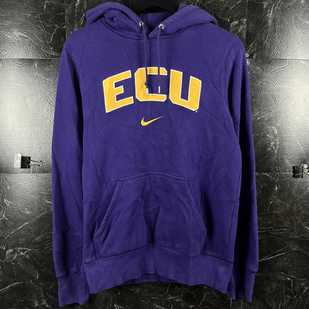 Nike Men's Purple ECU Fleece Hoodie Small
